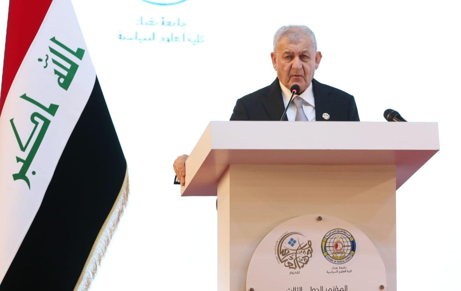 عبد اللطيف رشيد، : استهداف الحشد الشعبي يمثل "محاولة لخلط الأوراق"، في موقف يعزز رؤية السوداني