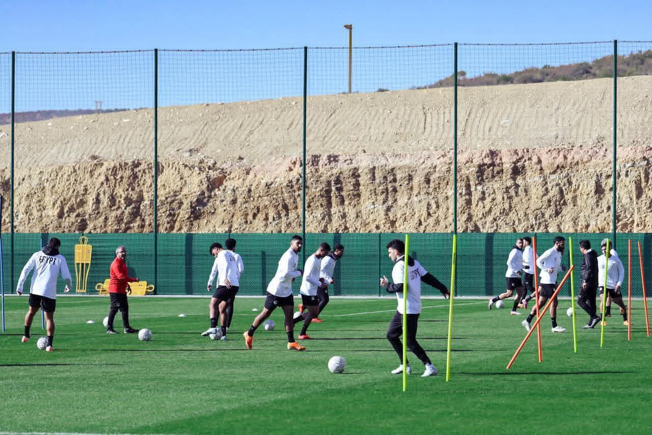 منتخب مصر يبدأ استعداداته لمواجهة جنوب أفريقيا