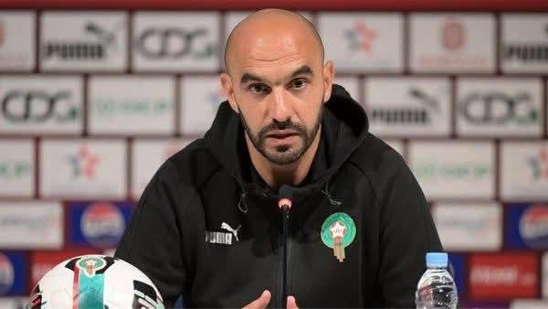 الركراكي يستقيل من تدريب منتخب اسود الاطلس