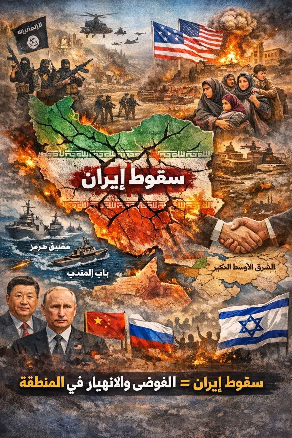 الهدف من إسقاط إيران والحلم الأمريكى الإسرائيلى فى الشرق الأوسط