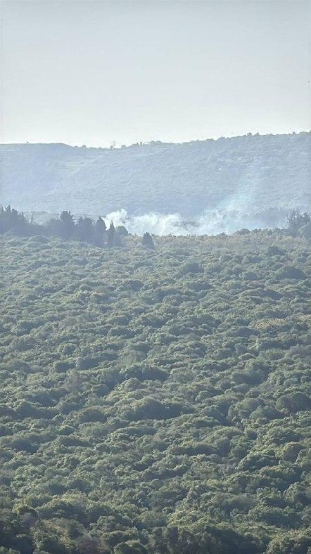 سقوط قذيفة صاروخية أطلقت من لبنان في منطقة غير مأهولة في الجليل الغربي