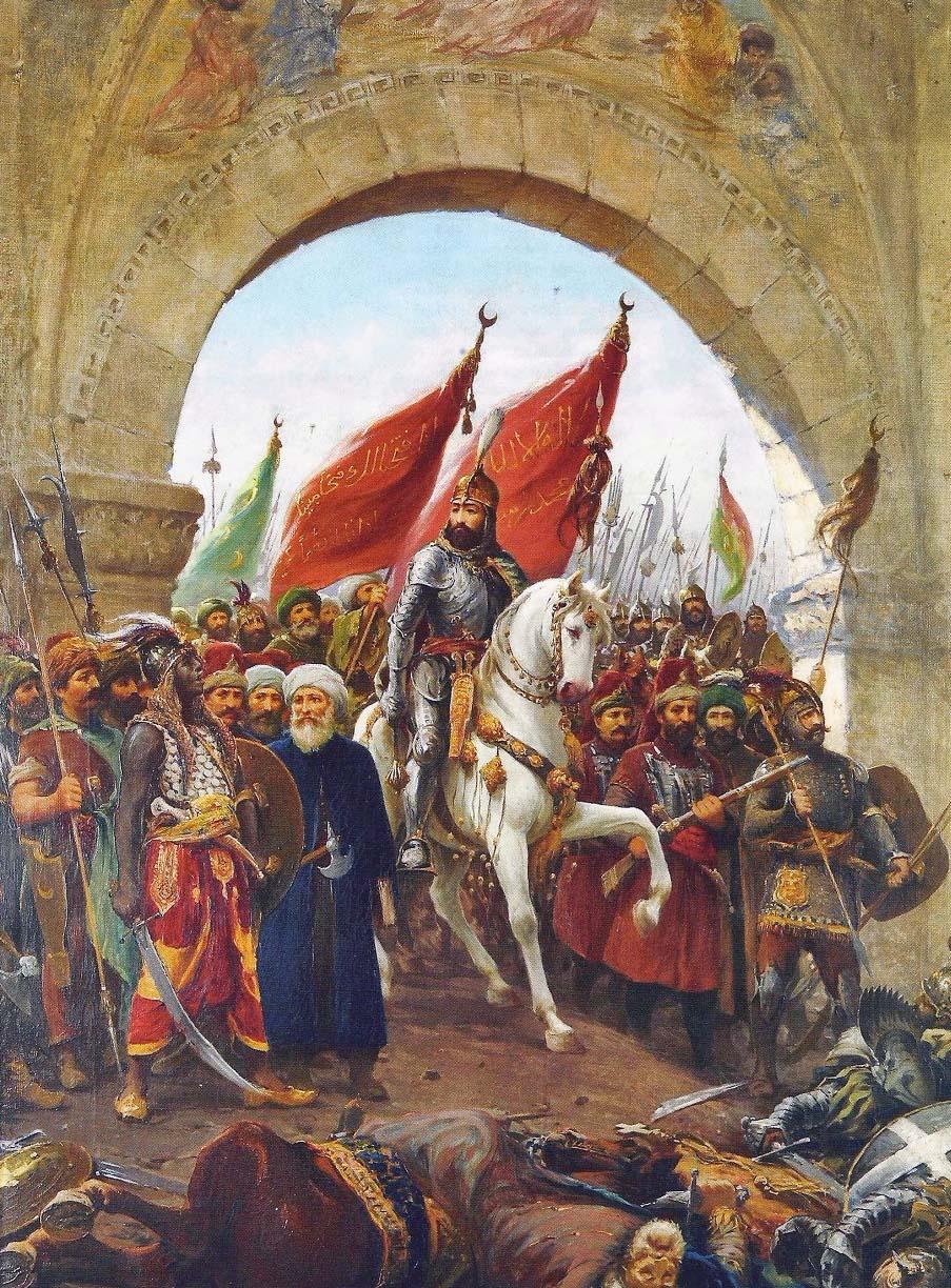 الحواجز لم تمنع محمد الفاتح من فتح القسطنطينية